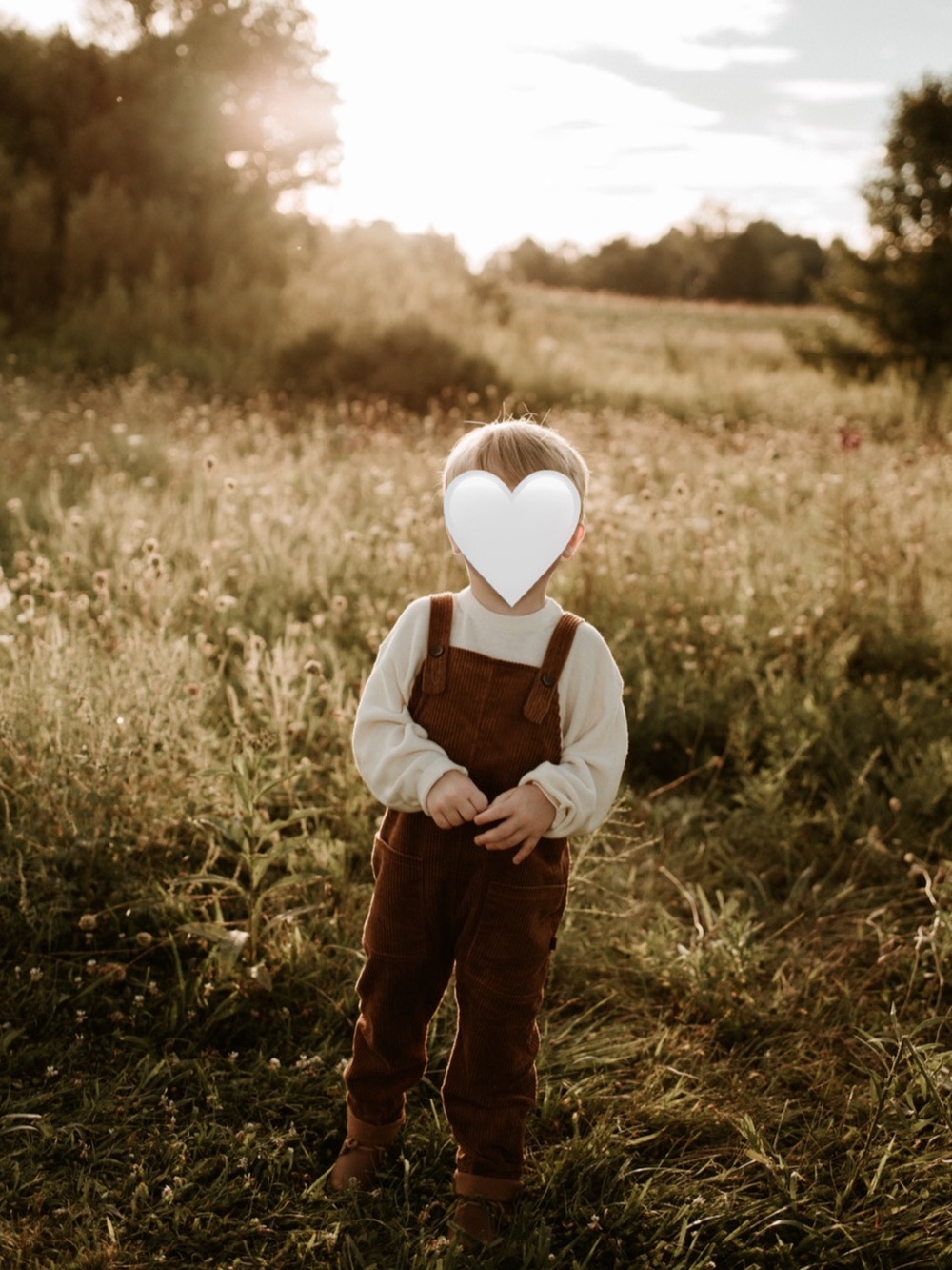 KIDWILD Corduroy Overalls in Toffee 2-3Y
